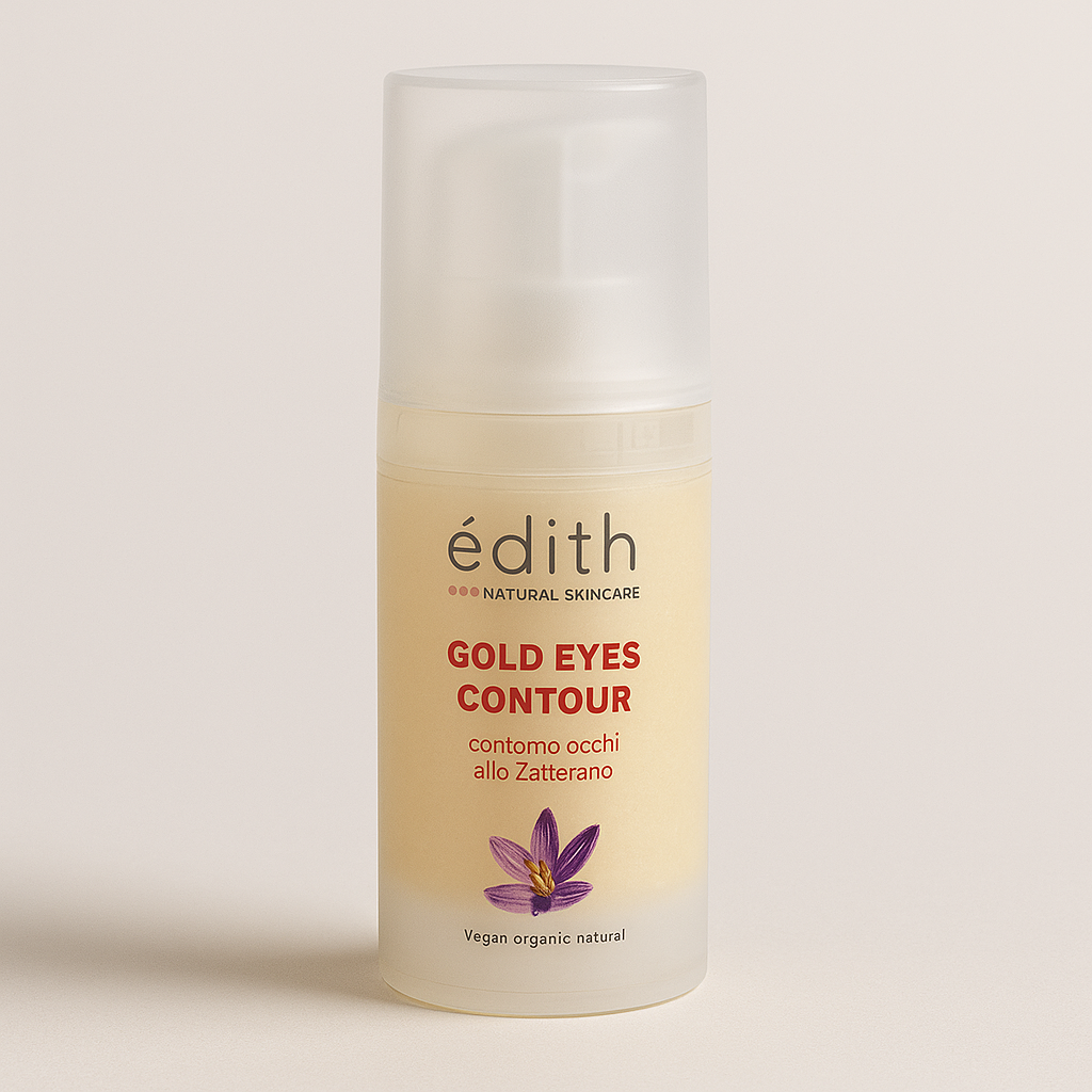 Contorno occhi e labbra rimpolpante allo zafferano Edith Cosmesi